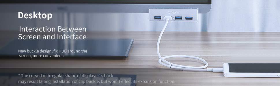 ORICO® Portable Clip-On 4-Port USB Hub - Image 9