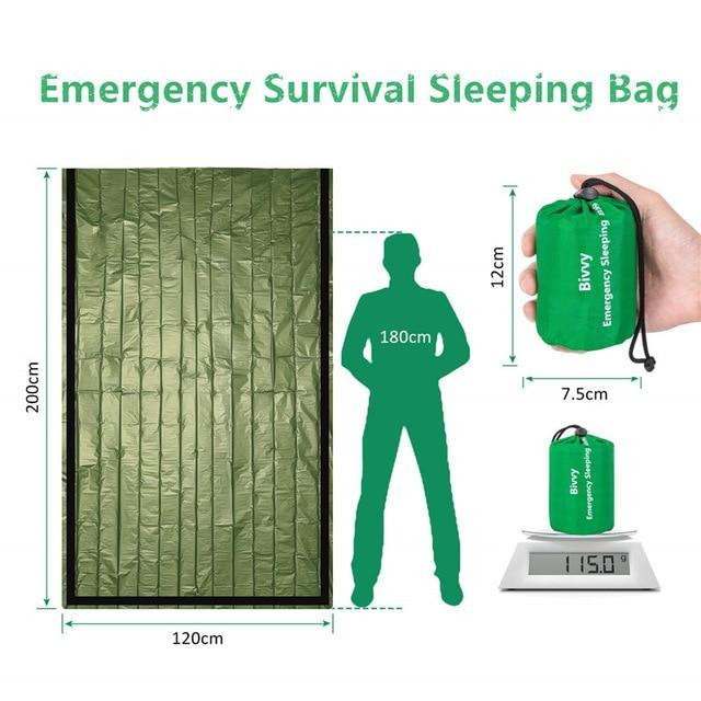 Emergency Waterproof Thermal Sleeping Bag - Image 2