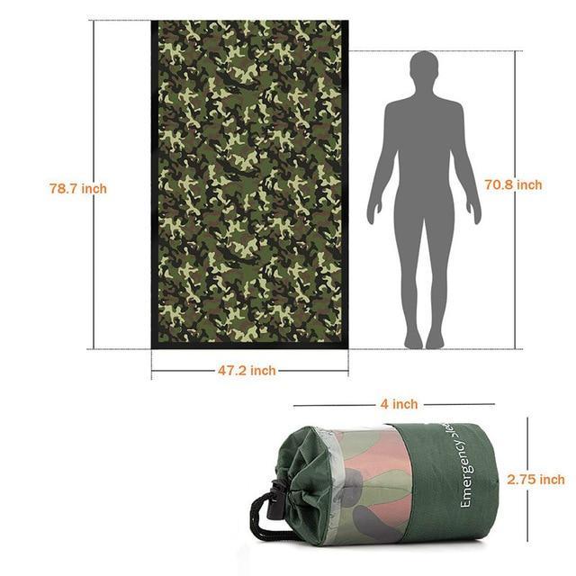 Emergency Waterproof Thermal Sleeping Bag - Image 3