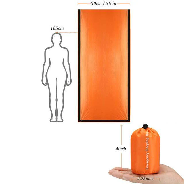 Emergency Waterproof Thermal Sleeping Bag - Image 4