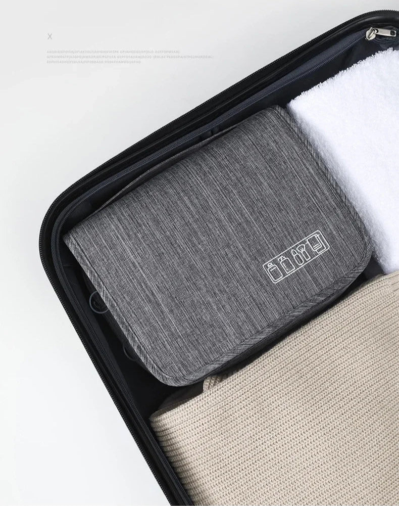 Deluxe Waterproof Large Capacity All-in-One Foldable Hanging Travel Bag - Image 12
