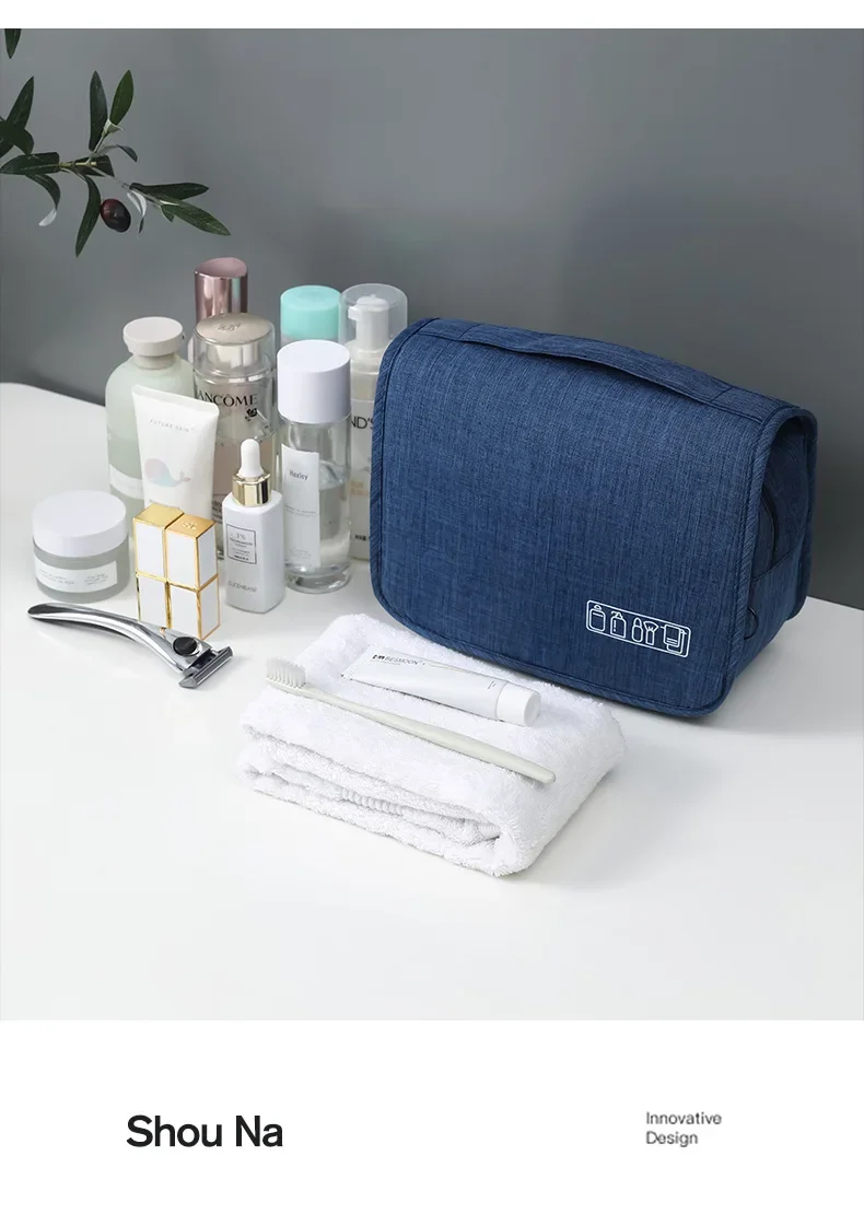 Deluxe Waterproof Large Capacity All-in-One Foldable Hanging Travel Bag - Image 14
