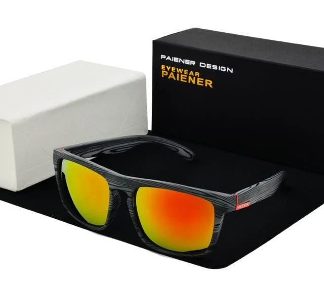 PAIENER™ Wood-Pattern Polarized Unisex Sunglasses - Image 11