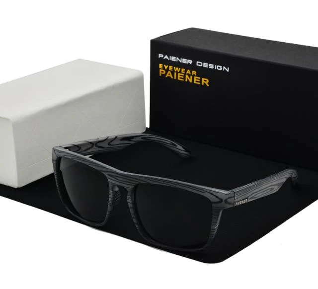 PAIENER™ Wood-Pattern Polarized Unisex Sunglasses - Image 4