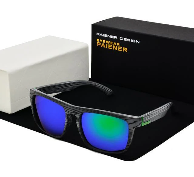 PAIENER™ Wood-Pattern Polarized Unisex Sunglasses - Image 7
