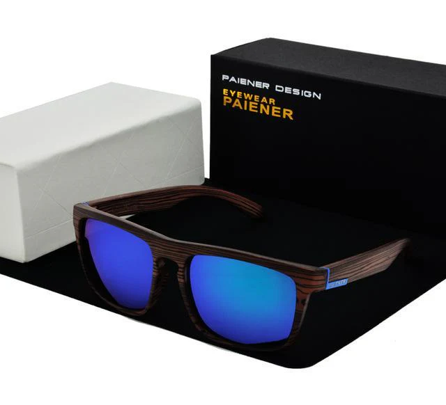 PAIENER™ Wood-Pattern Polarized Unisex Sunglasses - Image 8