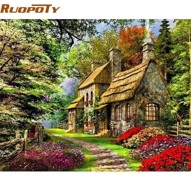 Paint-By-Number DIY Wall Art - Image 2