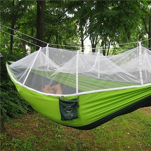 Parachute Fabric Hammock With Mosquito Net - Image 4