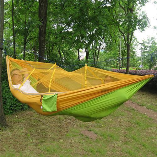 Parachute Fabric Hammock With Mosquito Net - Image 6