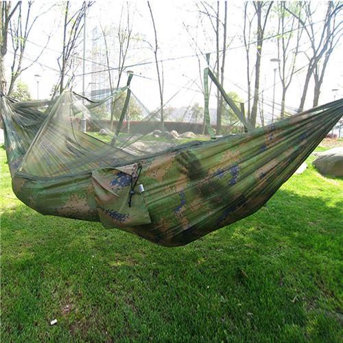 Parachute Fabric Hammock With Mosquito Net - Image 8
