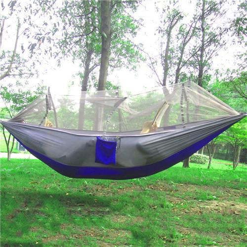 Parachute Fabric Hammock With Mosquito Net - Image 9