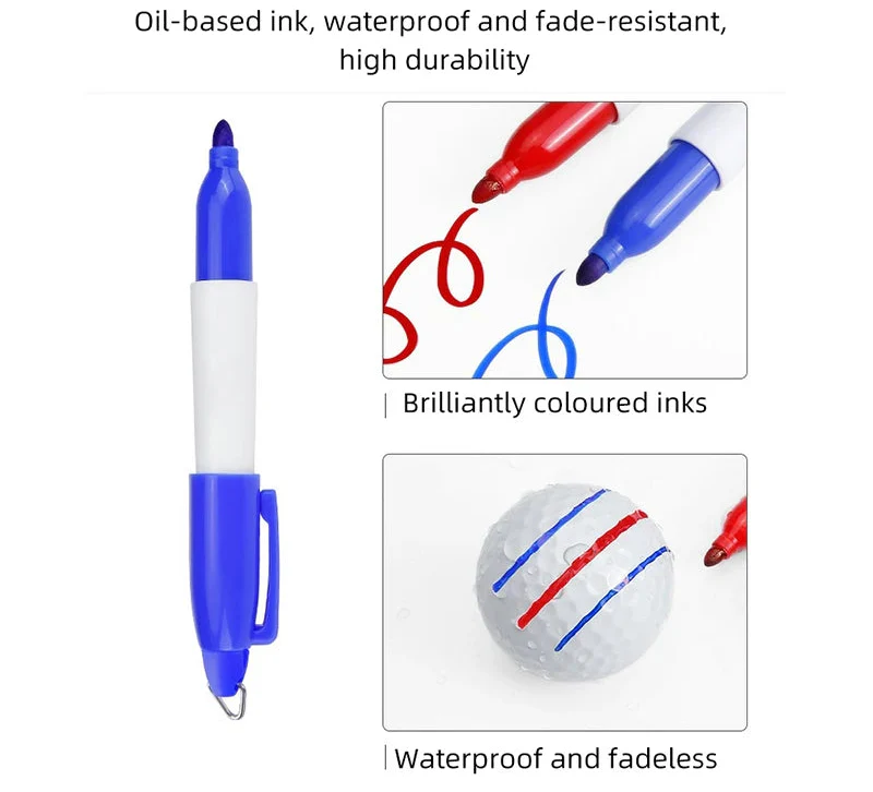 ProLine Golf Ball Alignment Kit – Liner Tool + Waterproof Marker Pens - Image 11