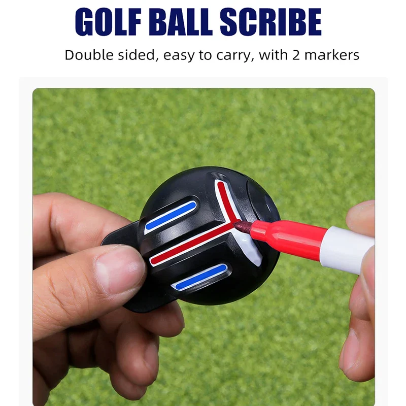 ProLine Golf Ball Alignment Kit – Liner Tool + Waterproof Marker Pens - Image 8