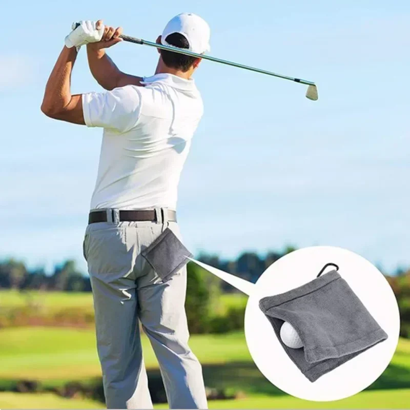 ProClean Pocket Microfiber Golf Ball Cleaning Towel with Clip (2 pcs) - Image 12