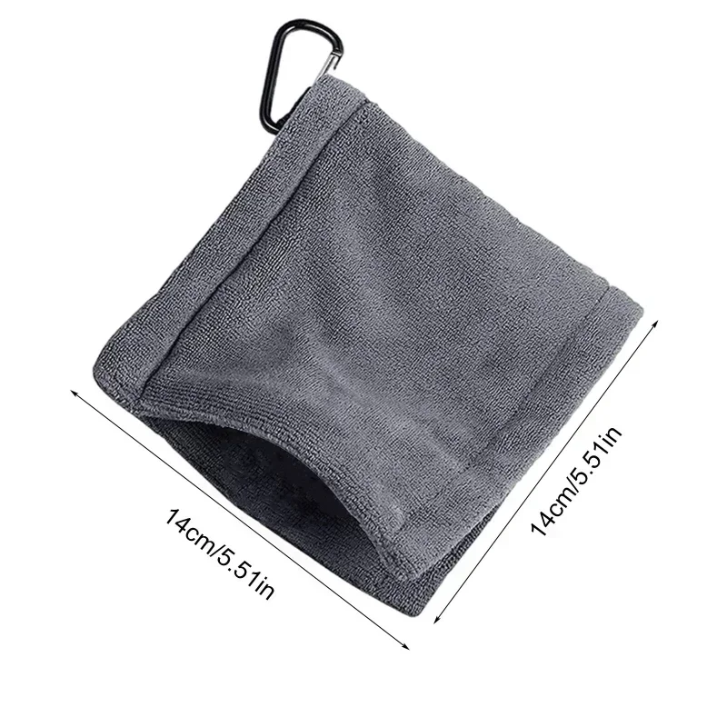 ProClean Pocket Microfiber Golf Ball Cleaning Towel with Clip (2 pcs) - Image 15