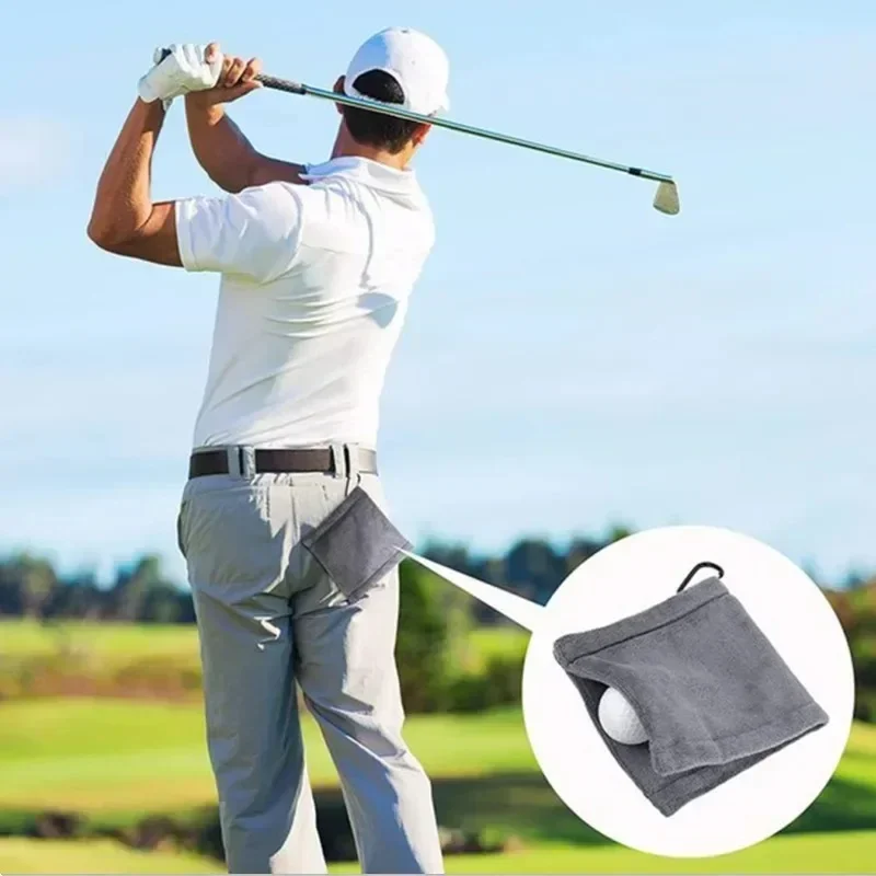 ProClean Pocket Microfiber Golf Ball Cleaning Towel with Clip (2 pcs) - Image 6