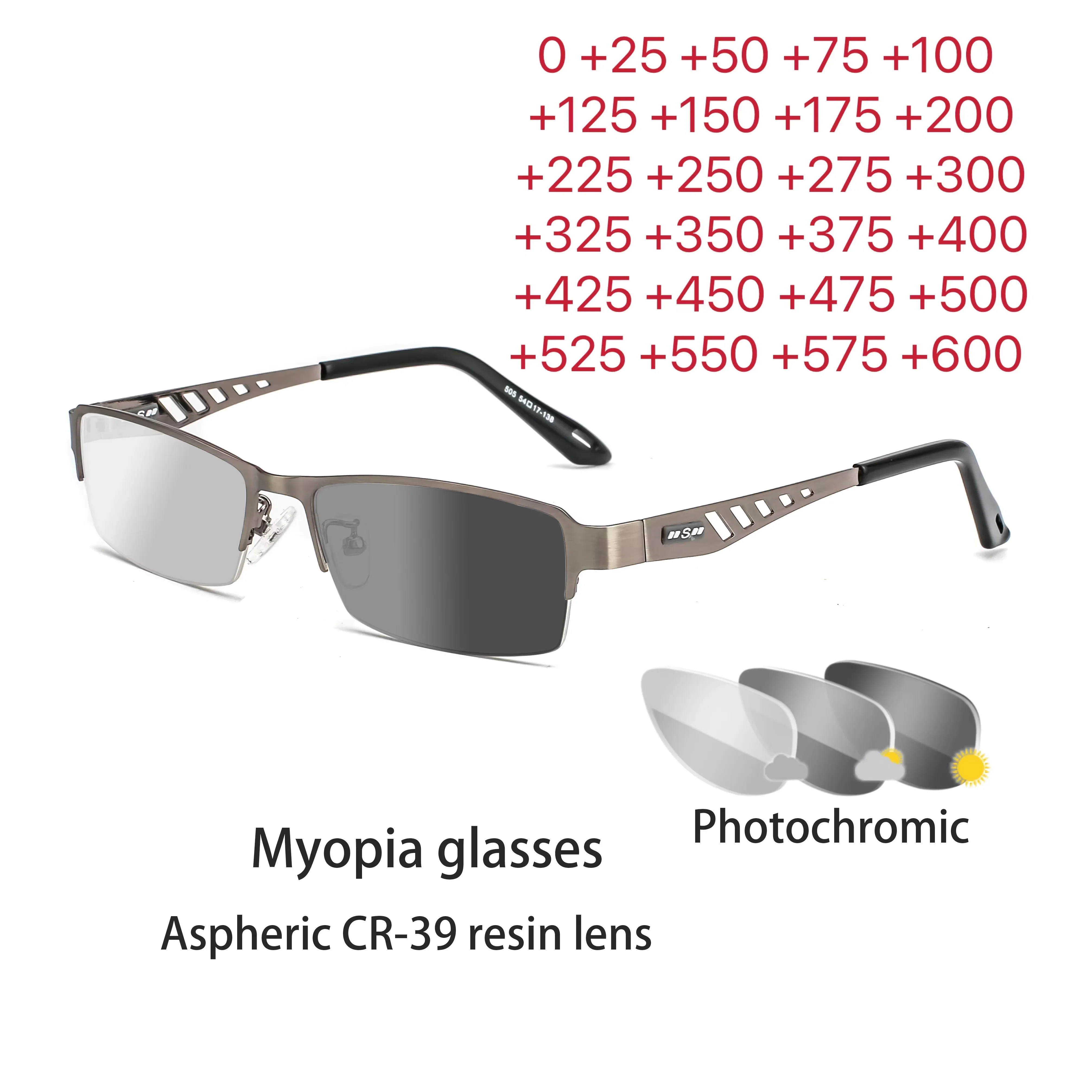 Ultra-Light Photochromic Crystal-Clear Vision Reading Glasses - Image 2