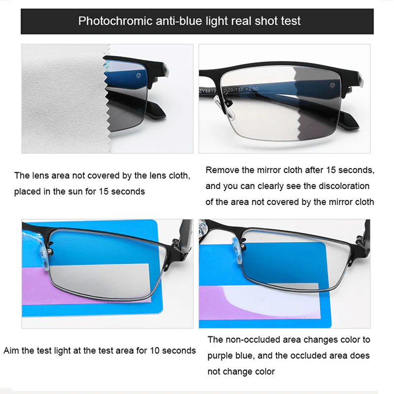 Ultra-Light Photochromic Crystal-Clear Vision Reading Glasses - Image 24