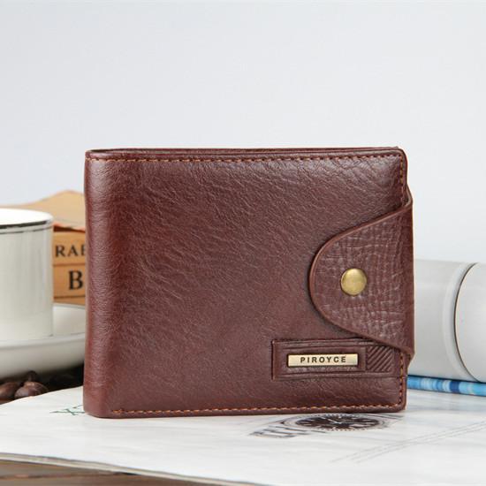 PIROYCE™ Classic Snap-Button Leather Wallet - Image 2