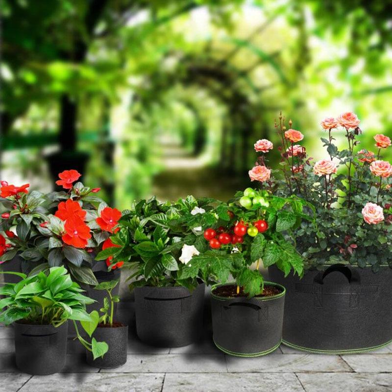 Non Woven Garden Planting Bag (5 Pcs) - Image 3