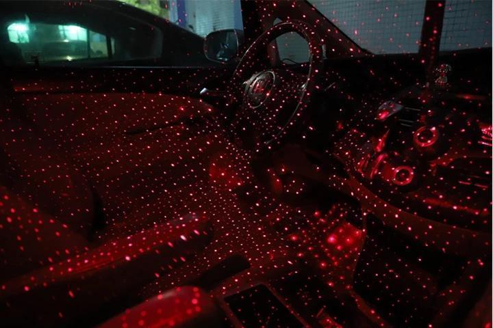 StarlightSky™ Car Ceiling Atmosphere USB Night Light - Image 7