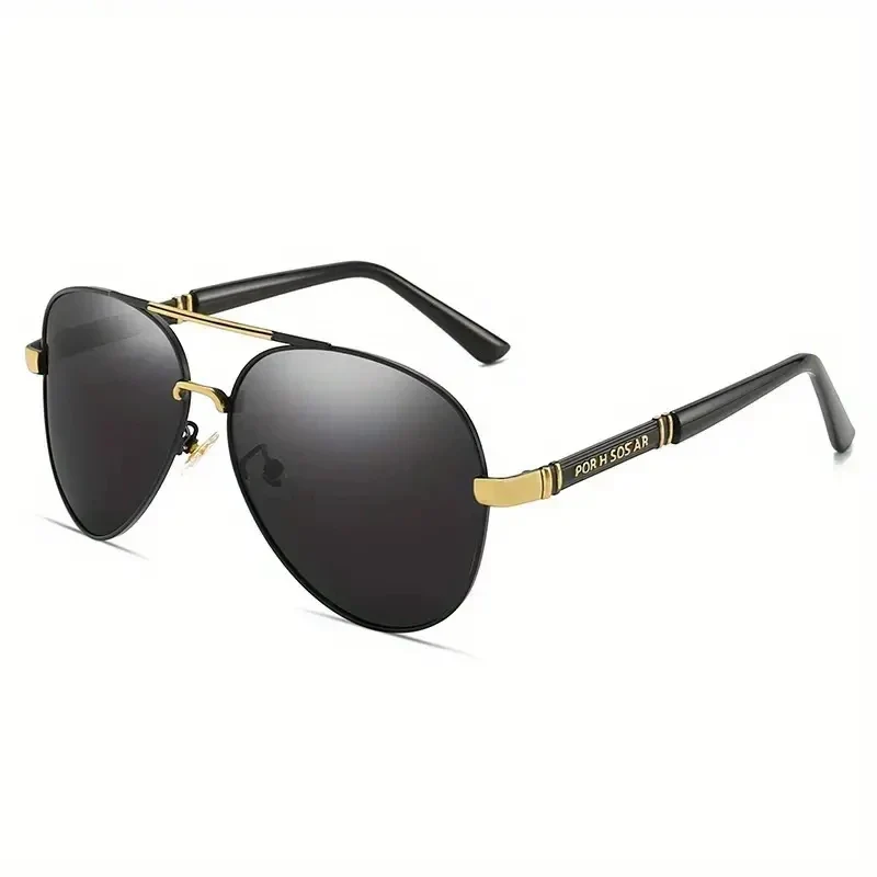 Elite Metal Frame Polarized UV400 Aviator Designer Sunglasses - Image 10