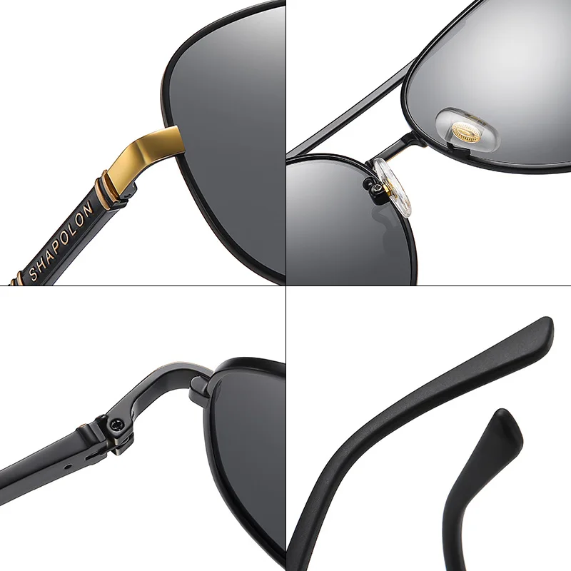 Elite Metal Frame Polarized UV400 Aviator Designer Sunglasses - Image 13