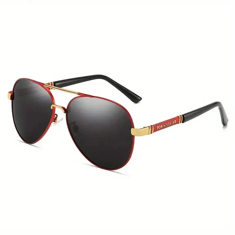 Elite Metal Frame Polarized UV400 Aviator Designer Sunglasses - Image 7