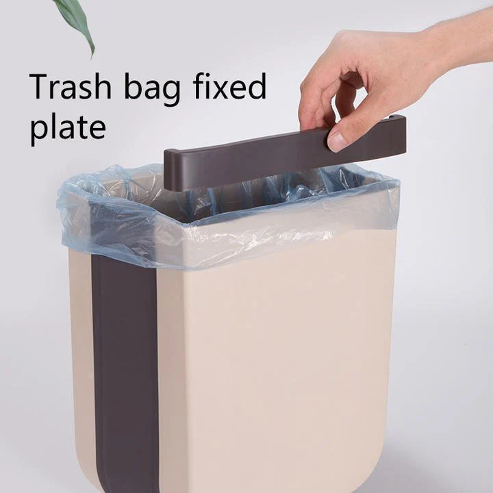 Kitchen Space-Saving Foldable Hanging Garbage Bin - Image 8