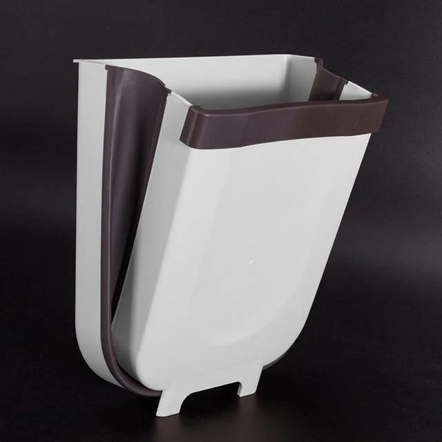 Kitchen Space-Saving Foldable Hanging Garbage Bin - Image 9