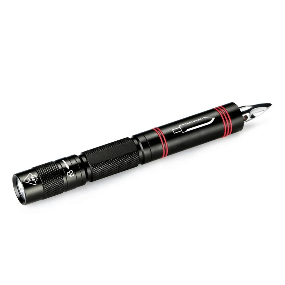 Multifunction XPE LED Flashlight Torch With Protection Function - Image 2