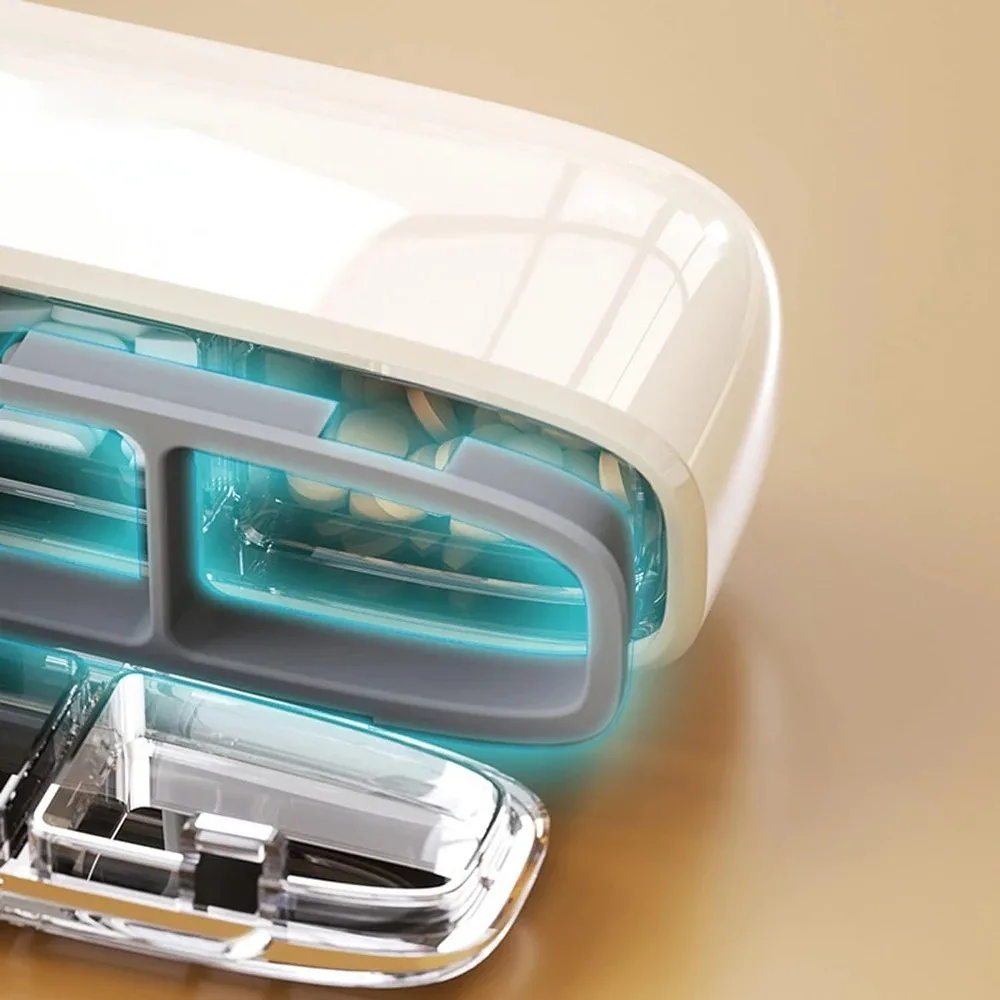 Japanese Large Capacity, Moisture-Proof Daily 3-Slot Premium Pill Organizer - Image 14