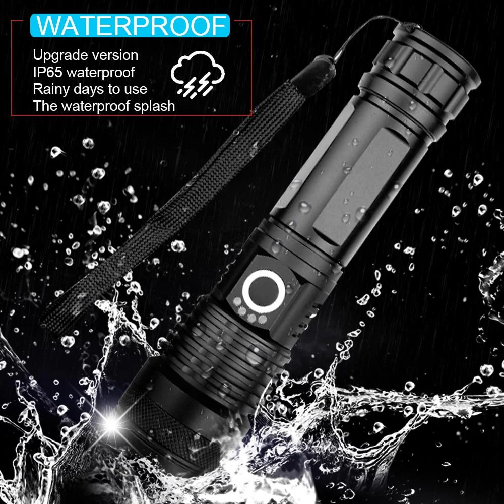 Super Bright 5 Modes Zoomable Led Flashlight - Image 3