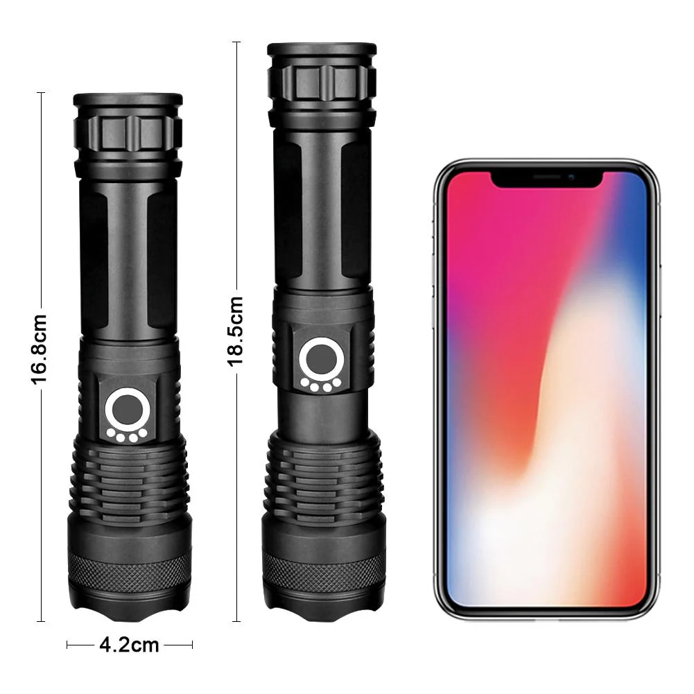 Super Bright 5 Modes Zoomable Led Flashlight - Image 7