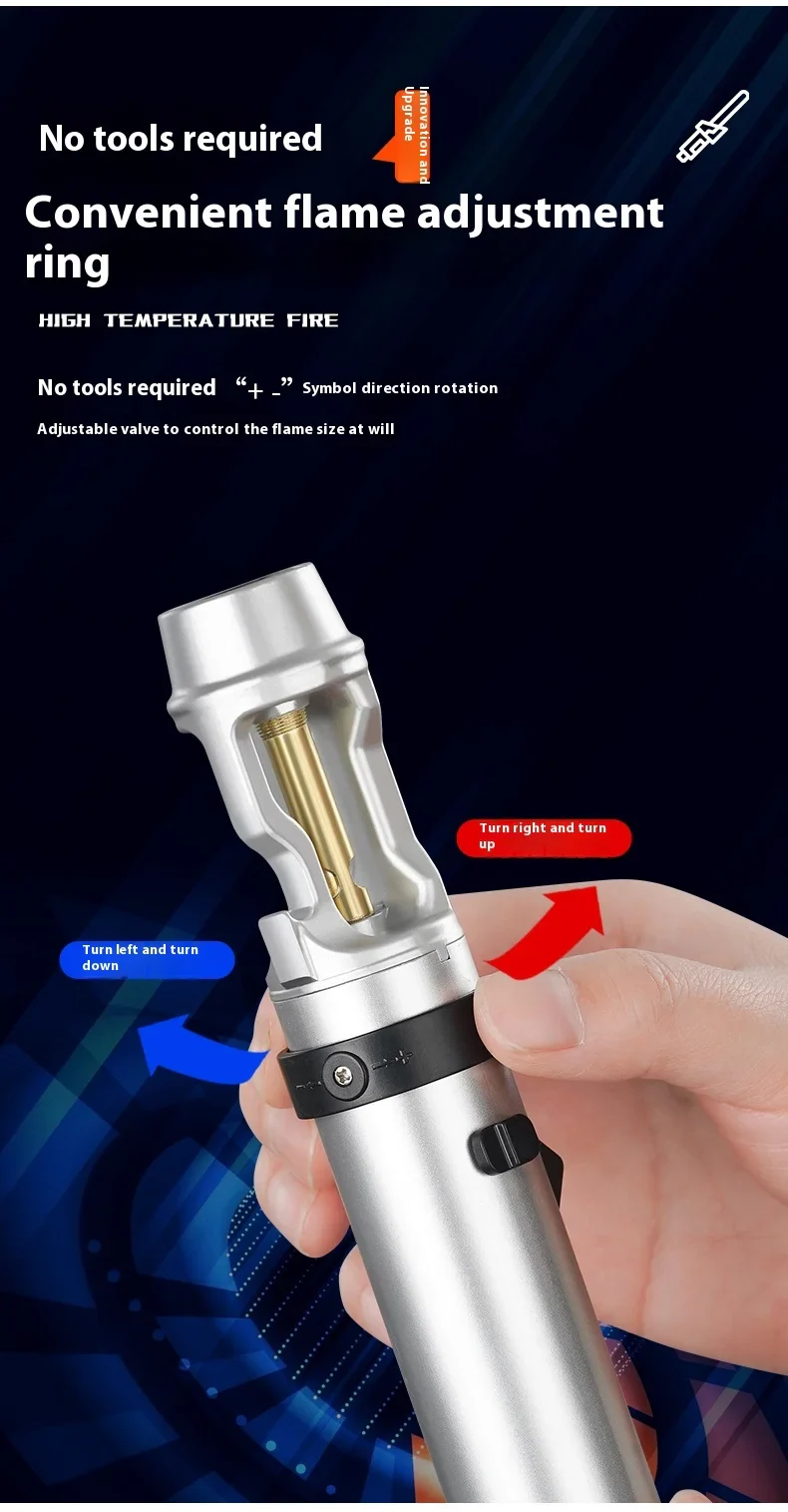 Heavy-Duty Metal Multi-Use  Powerful Jet Torch Lighter - Image 15