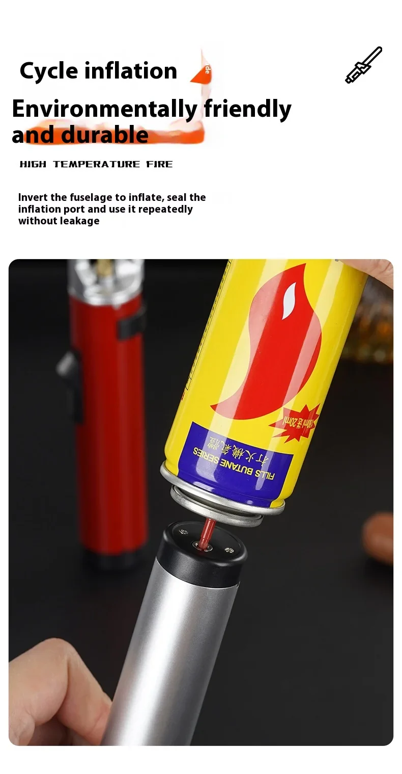 Heavy-Duty Metal Multi-Use  Powerful Jet Torch Lighter - Image 22