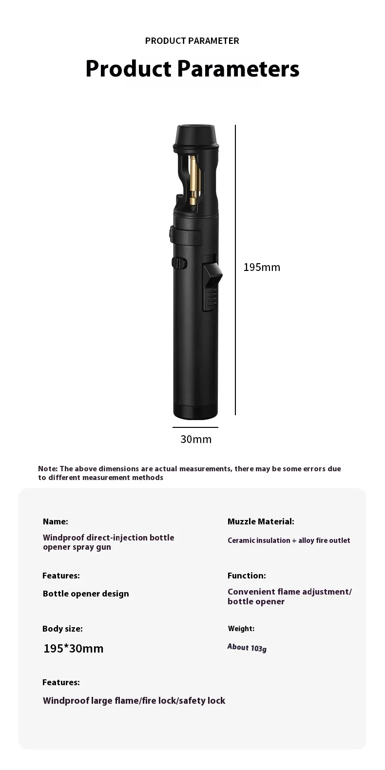 Heavy-Duty Metal Multi-Use  Powerful Jet Torch Lighter - Image 23