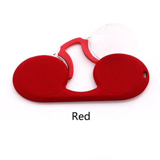 Rimless Nose Clip Pocket Reading Glasses - Image 11