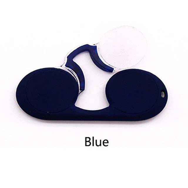 Rimless Nose Clip Pocket Reading Glasses - Image 7