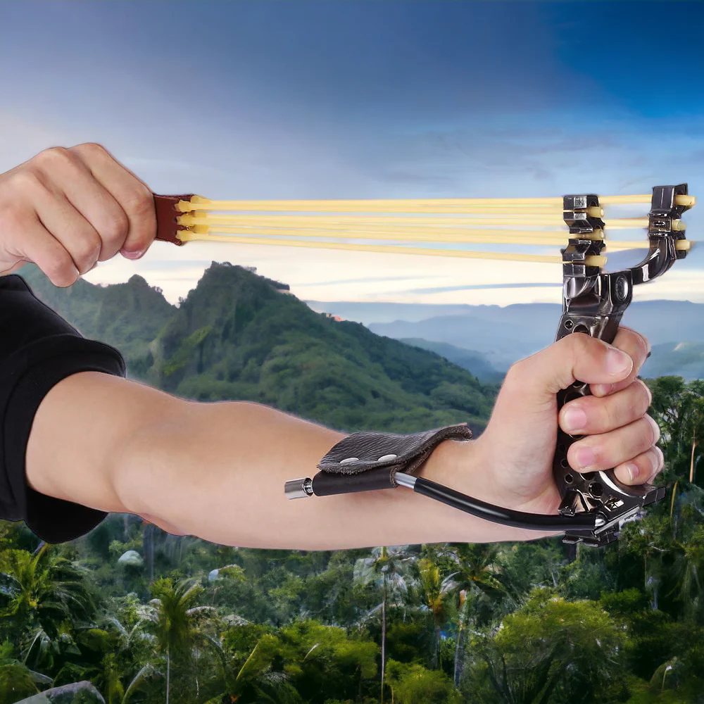 Professional Wrist Lock Support Tactical Slingshot