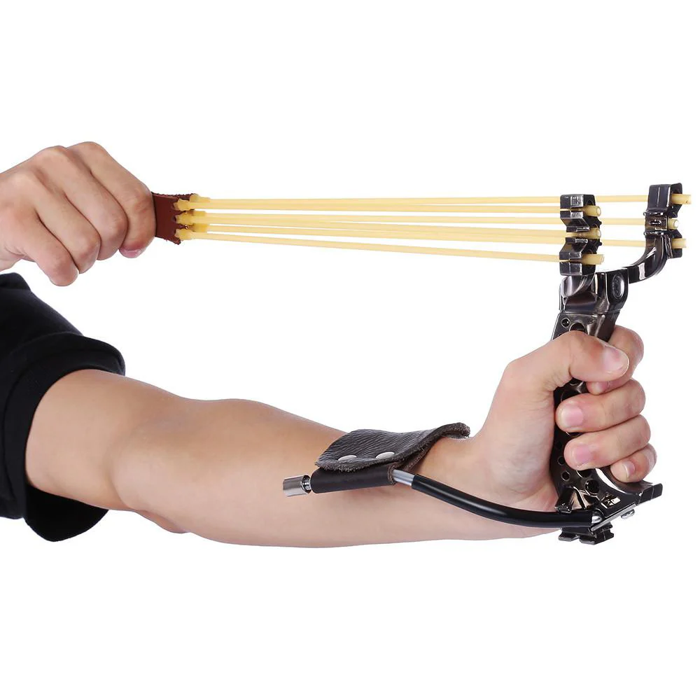 Professional Wrist Lock Support Tactical Slingshot - Image 2