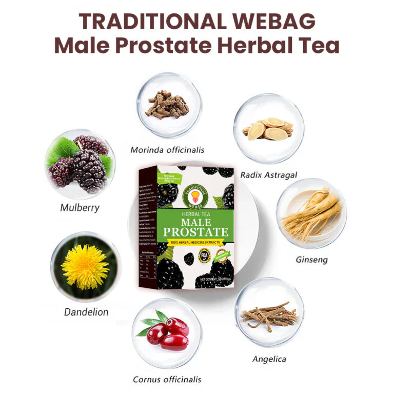 Male Prostate Health & Bladder Relief Fast-Acting Traditional Herbal Extracts Tea - Image 11