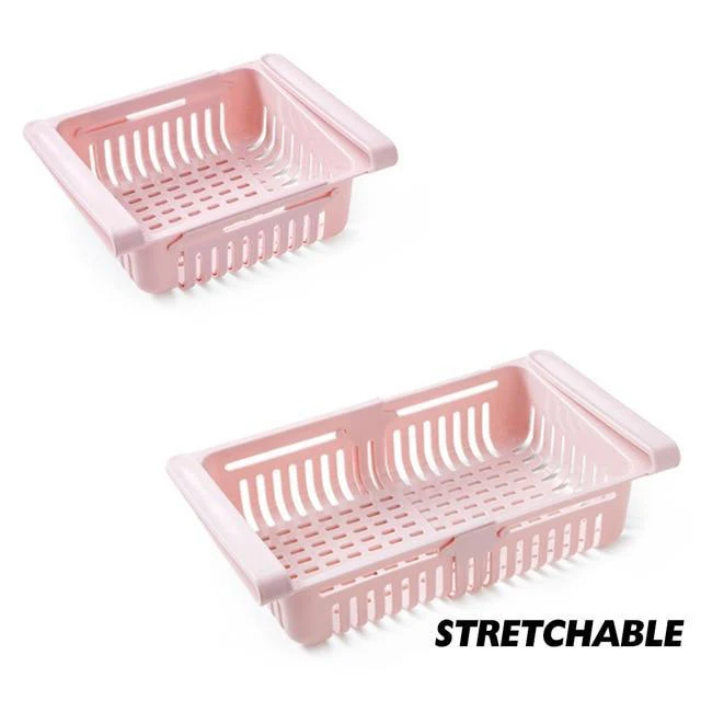 Resizable Pull-out Refrigerator Storage Box *2 pcs* - Image 10
