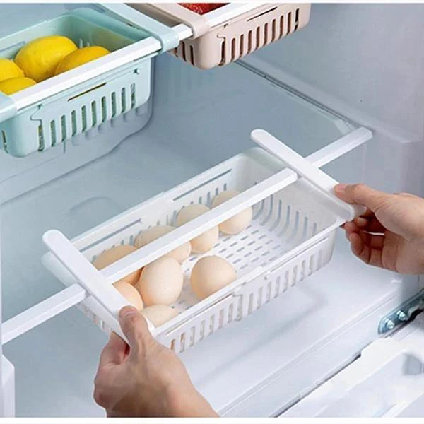 Resizable Pull-out Refrigerator Storage Box *2 pcs* - Image 4