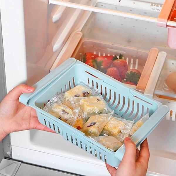 Resizable Pull-out Refrigerator Storage Box *2 pcs* - Image 6