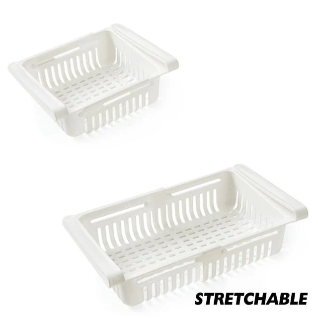 Resizable Pull-out Refrigerator Storage Box *2 pcs* - Image 7