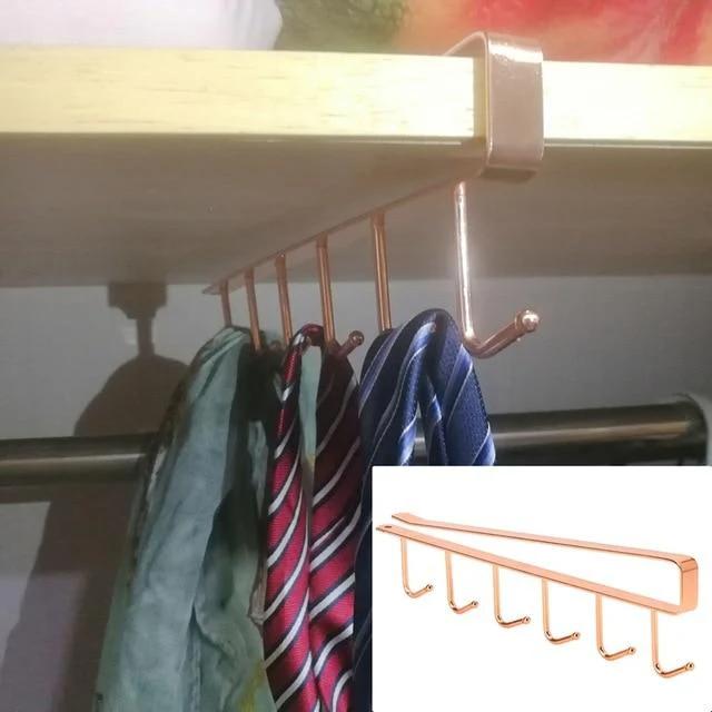 Punch-Free Multifunctional Storage Shelf Hanger - Image 5