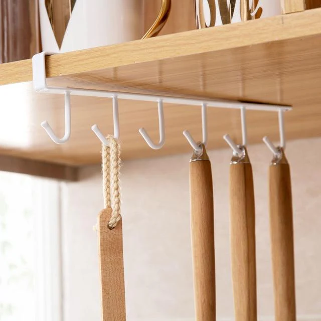 Punch-Free Multifunctional Storage Shelf Hanger - Image 6