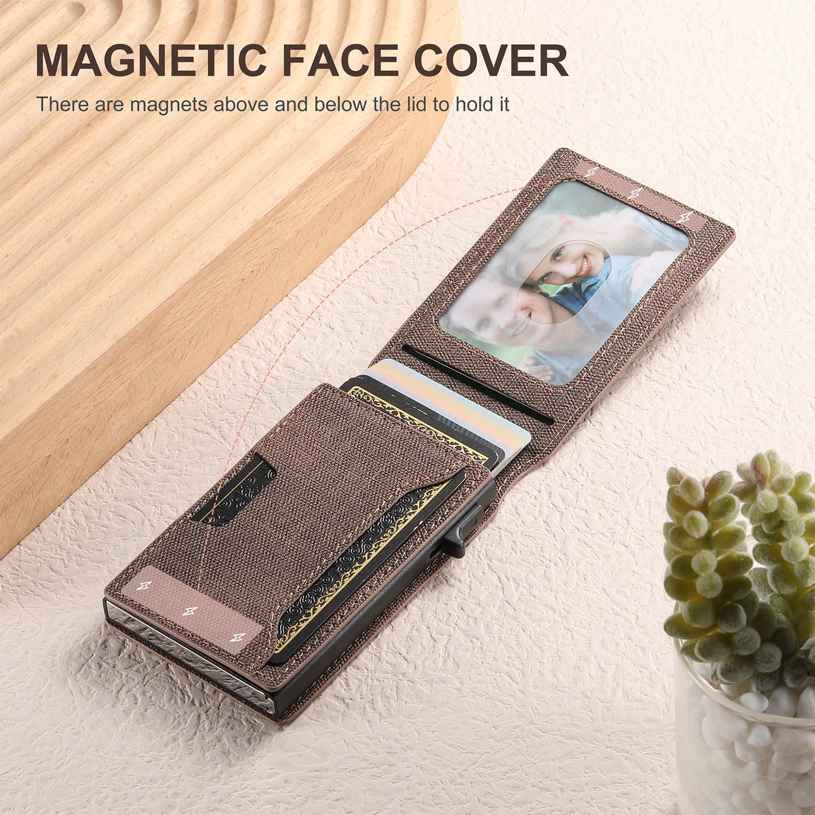 QuickCard – Pop-Up Card Magnetic Closure Durable & Slim Lightweight Wallet - Image 13