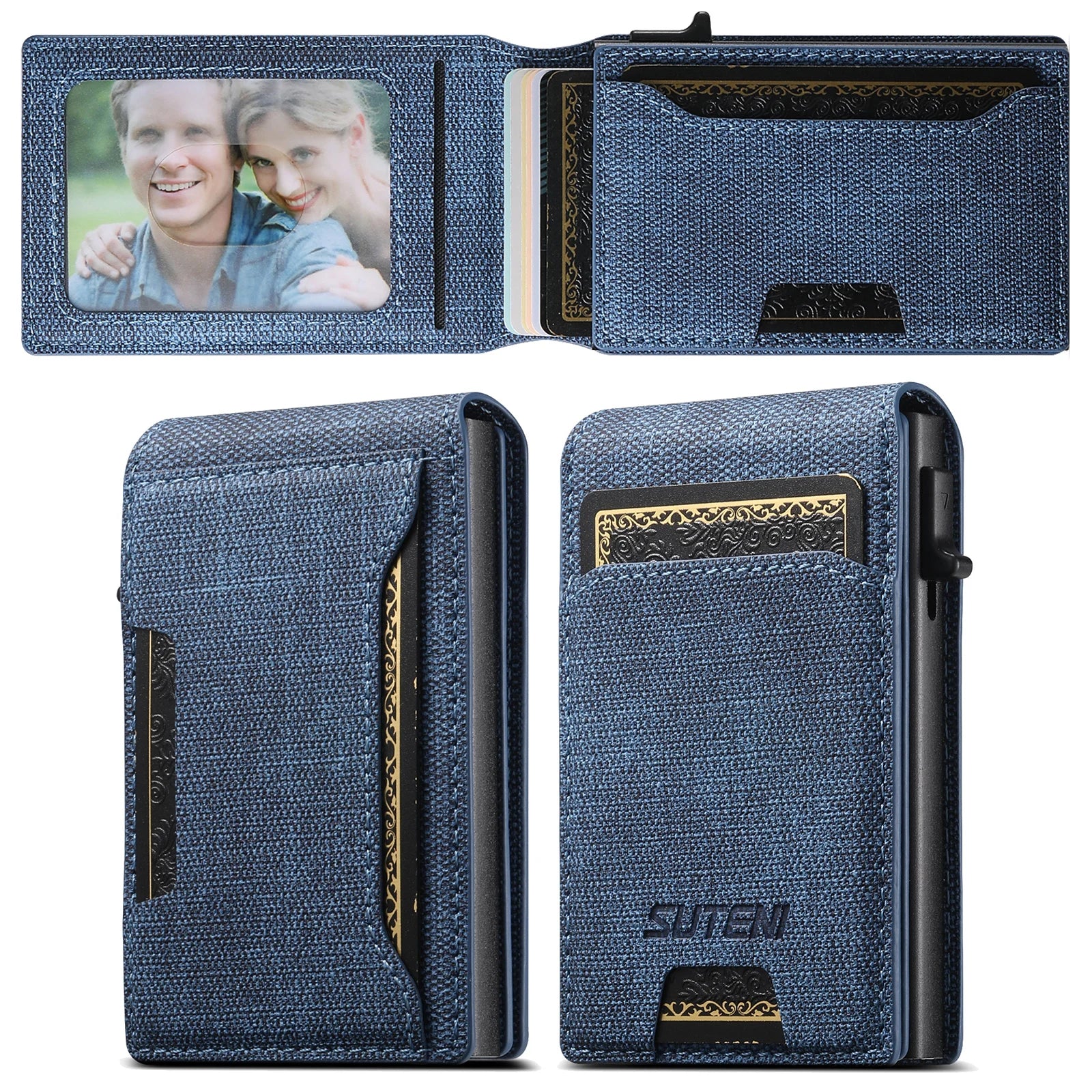 QuickCard – Pop-Up Card Magnetic Closure Durable & Slim Lightweight Wallet - Image 17